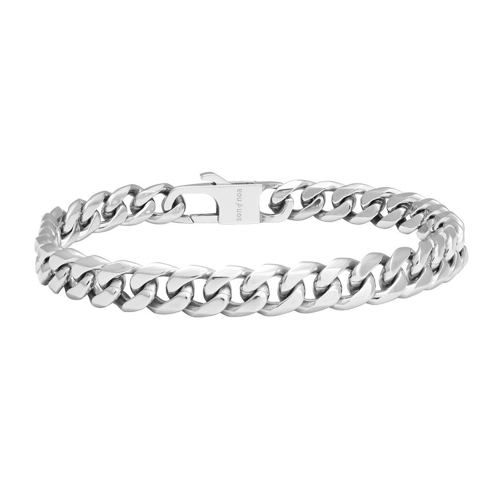 SON bracelet steel polished