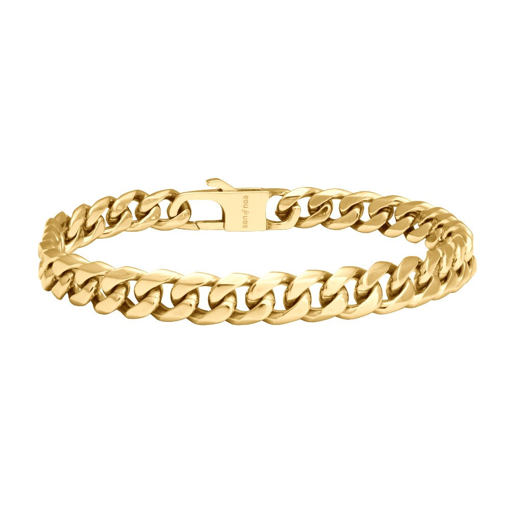 SON Armband Stahl poliert IPGold - 23