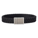 SON Armband schwarzes Kalbsleder 12mm
