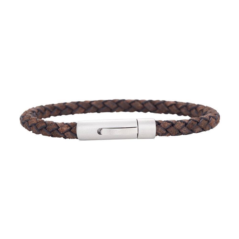 SON bracelet dark brown calfskin
