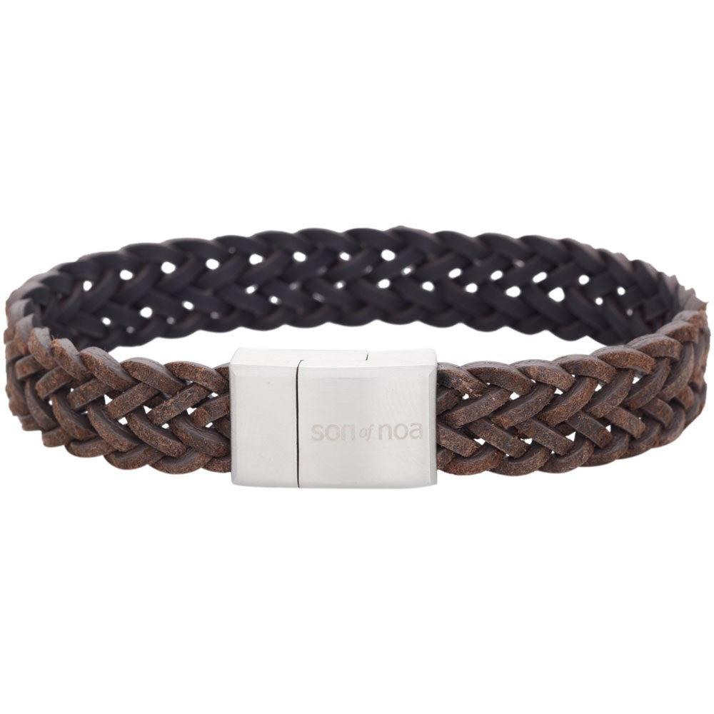 SON Armband dunkelbraunes Kalbsleder - 23