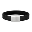 SON Armband schwarzes Kalbsleder 12mm