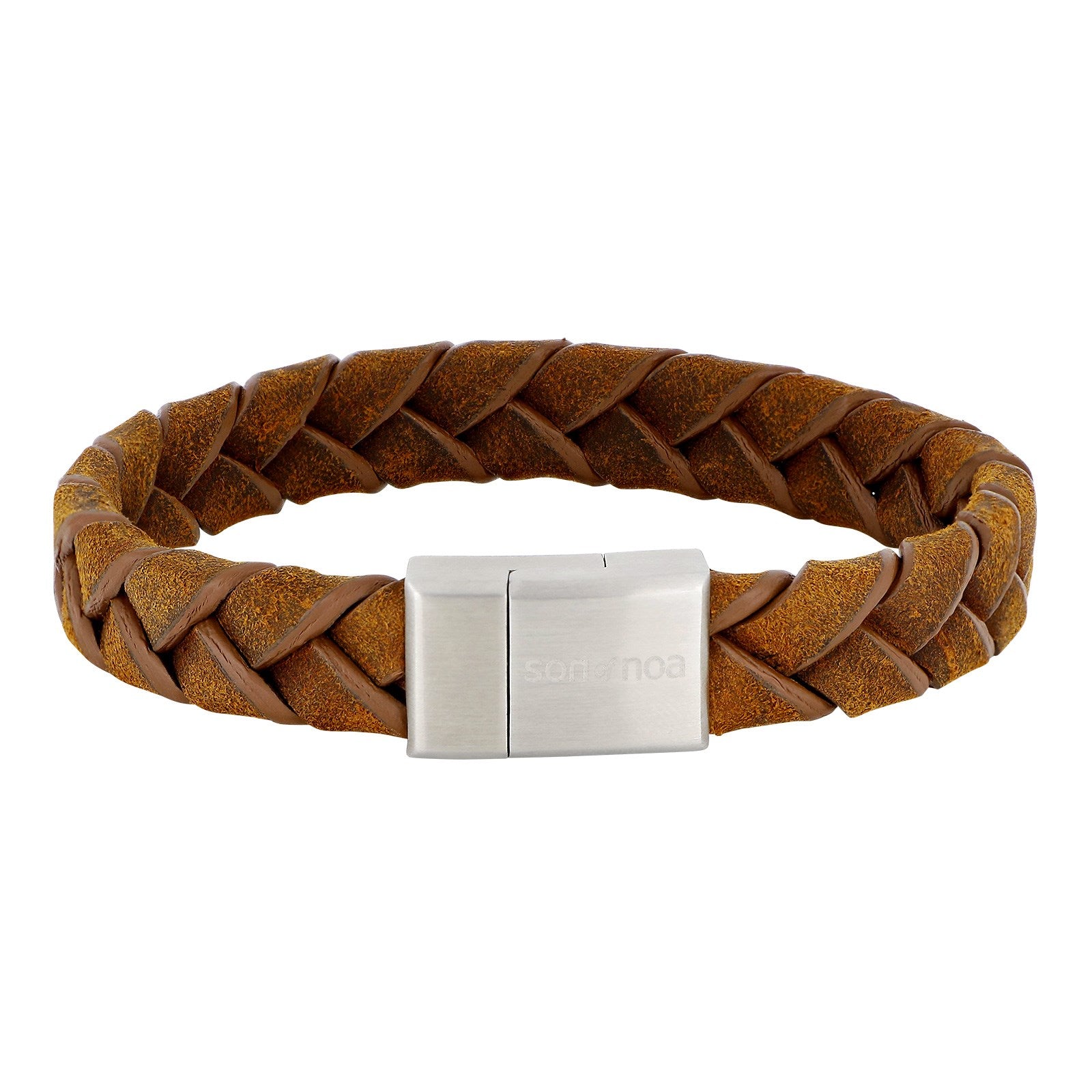 SON Armband braunes Kalbsleder