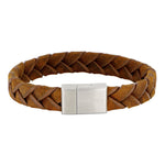 SON bracelet brown calfskin