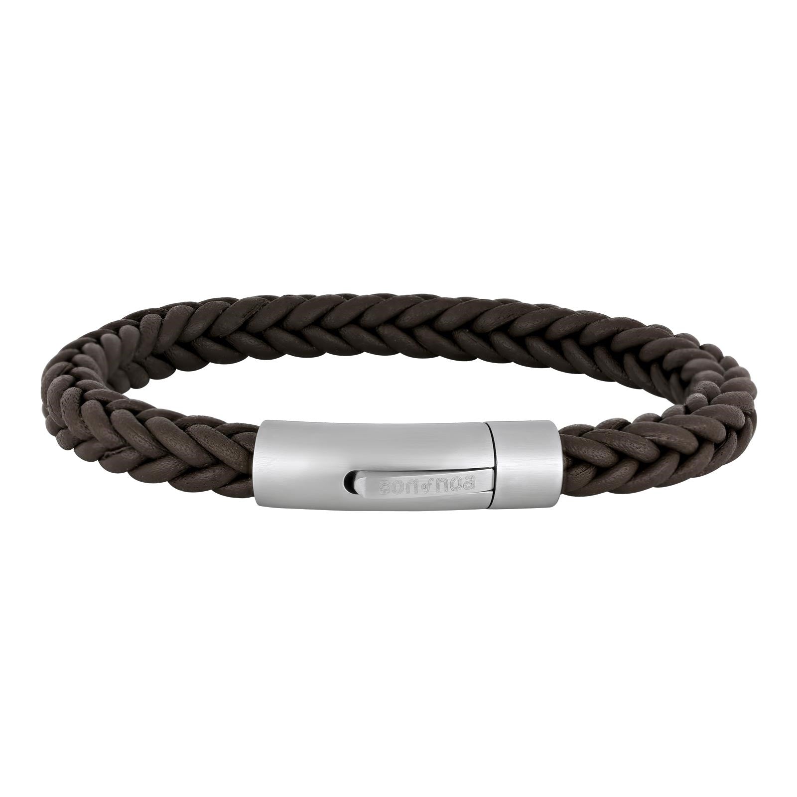 SON Armband dunkelbraunes Kalbsleder