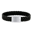 SON Armband schwarzes Kalbsleder