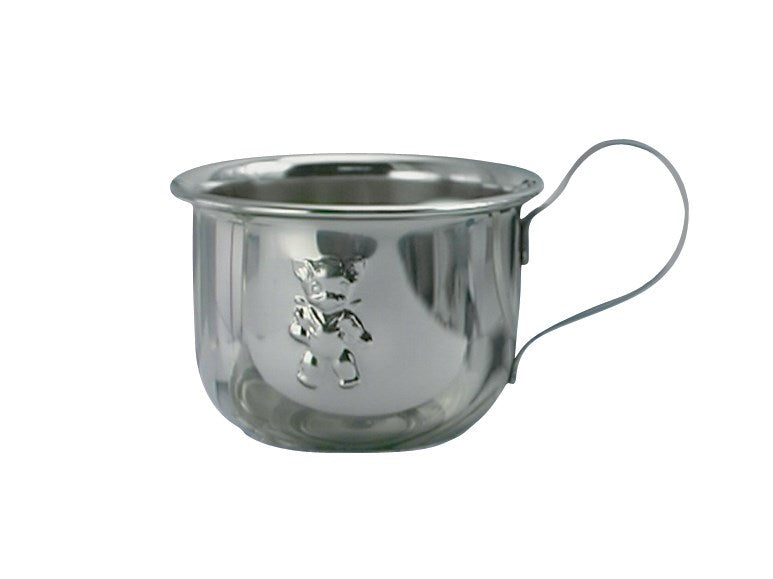 Rustfrit stål krus m. bamse 5cm