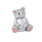 Teddybär mit rosa Ohren Verchromt Sparbüchse