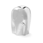 Versilberte Sparbüchse Elefant