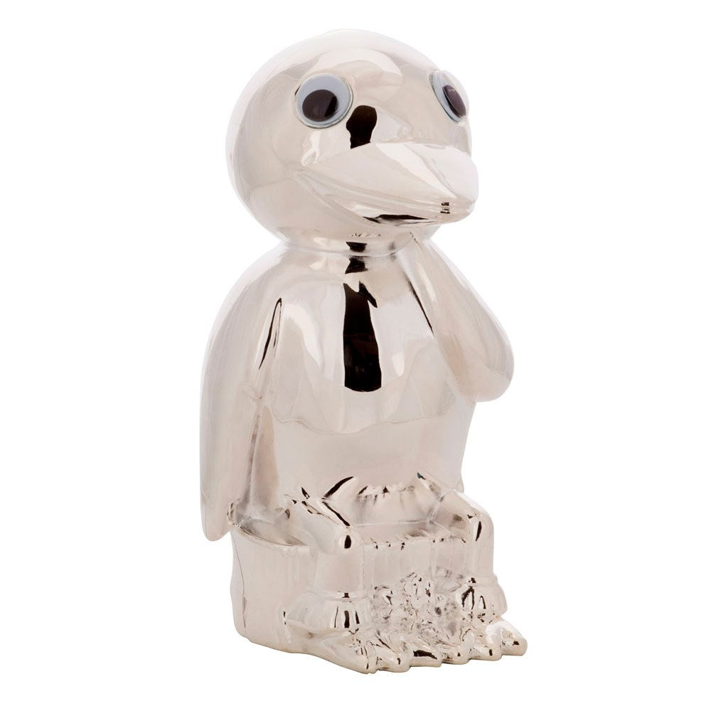 Sparbüchse, Kylling - Versilbert