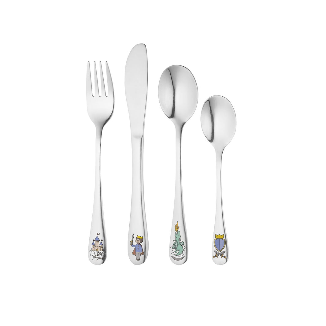 Stainless steel cutlery Prince w. enamel