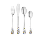Stainless steel cutlery Unicorn w. enamel