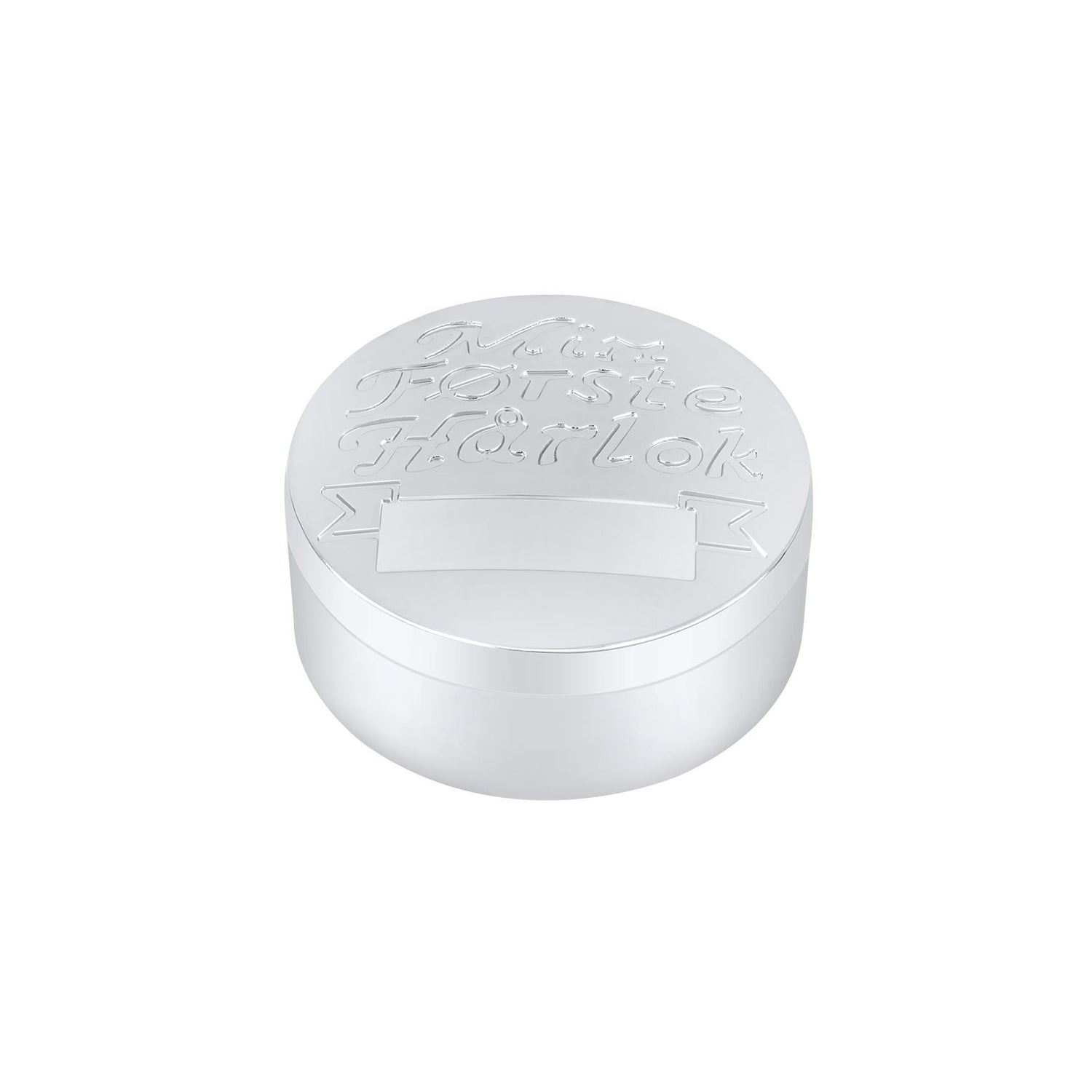 Verchromte Box Meine erste Haarlocke