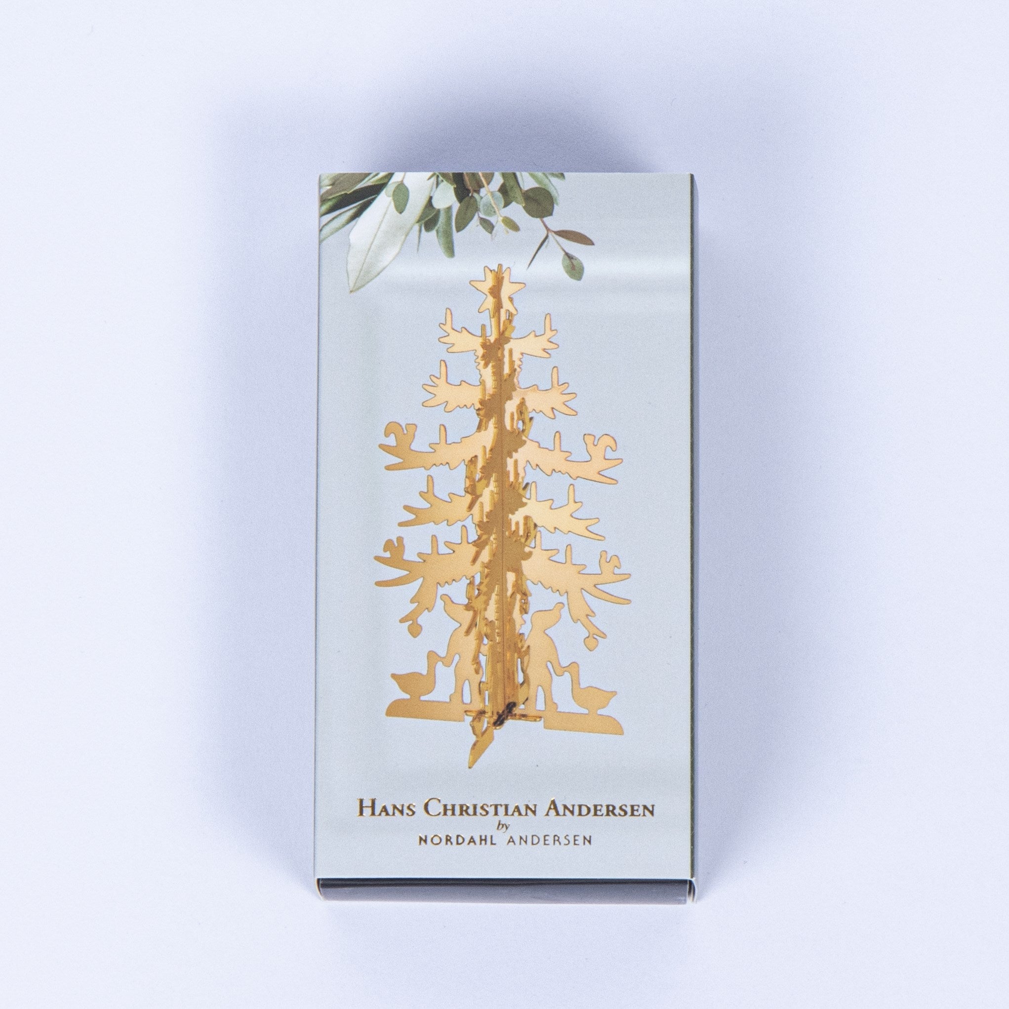 Tannenbaum klein 11cm - vergoldet