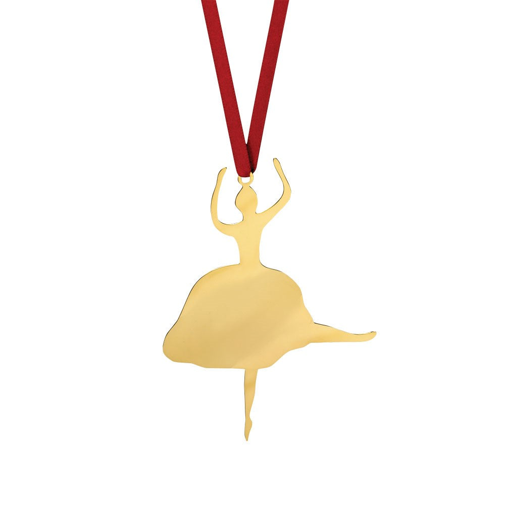 Pendant - Ballerina - gold plated