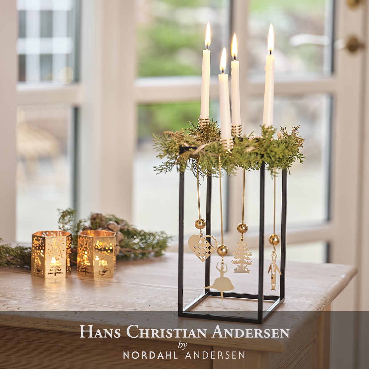 Candle holder - Ballerina - gold-plated