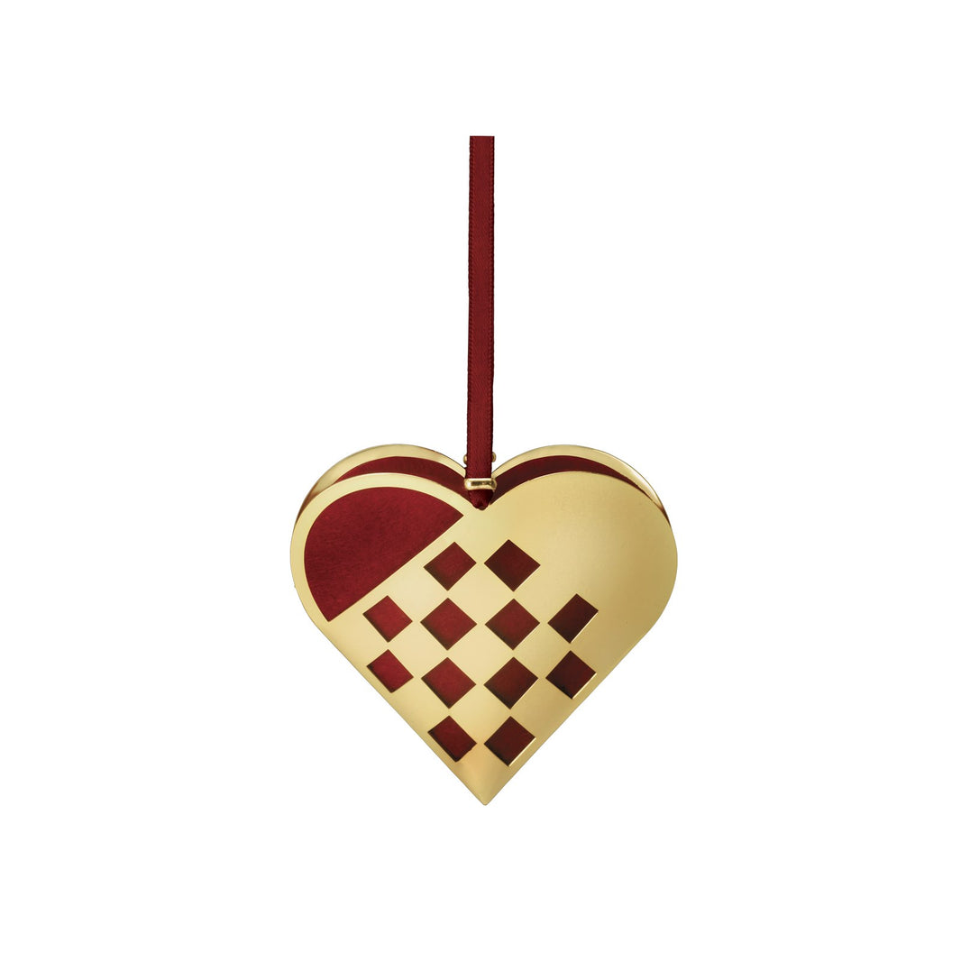 Miniature heart - gold plated