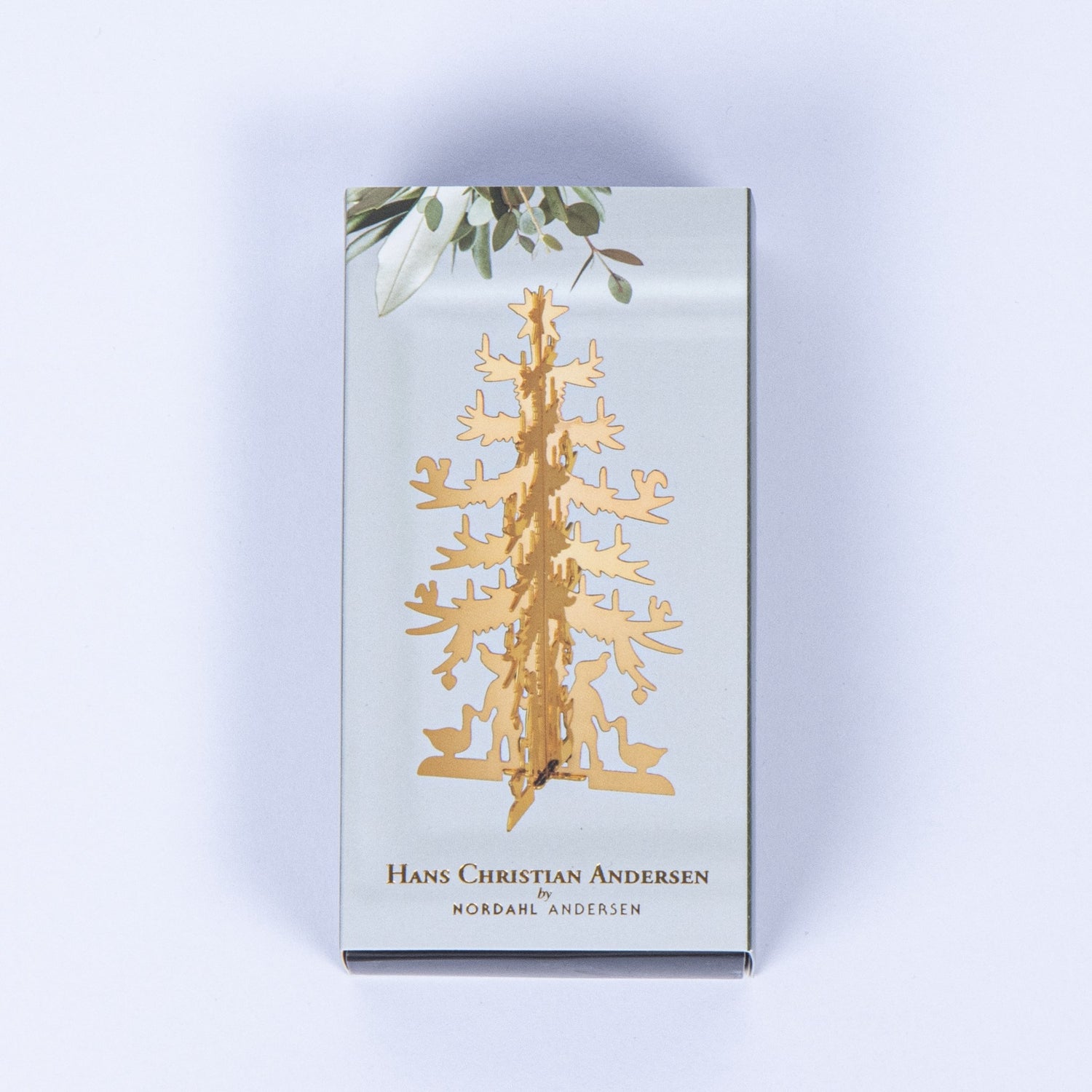 Tannenbaum mini 9cm - vergoldet