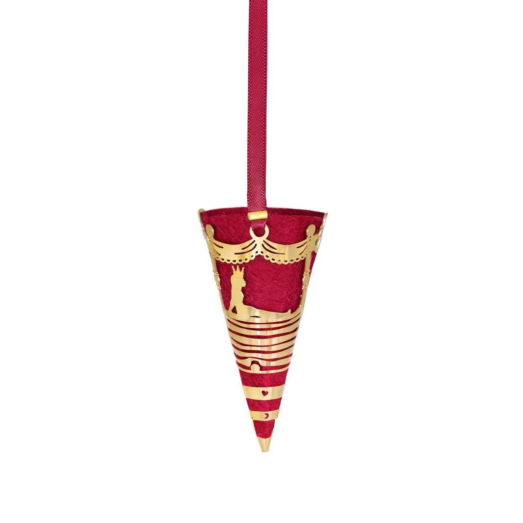 Mini cone - The prinsess and the Pea - 18k gold pl