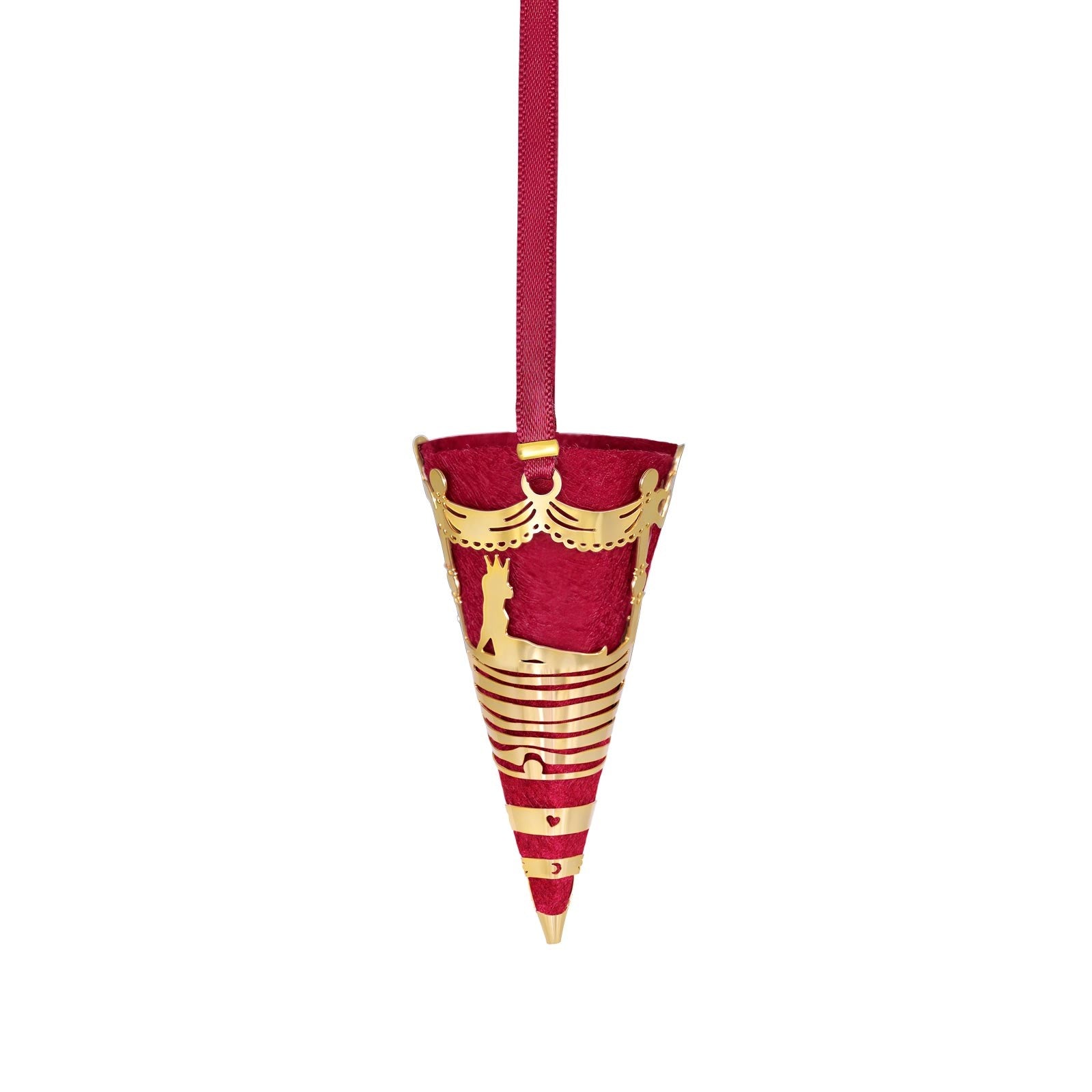 Mini cone - The prinsess and the Pea - 18k gold pl