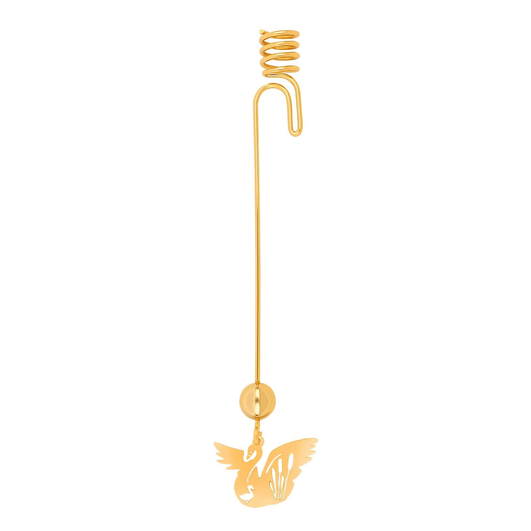 Candleholder - The ugly Duckling - 18k gold plated