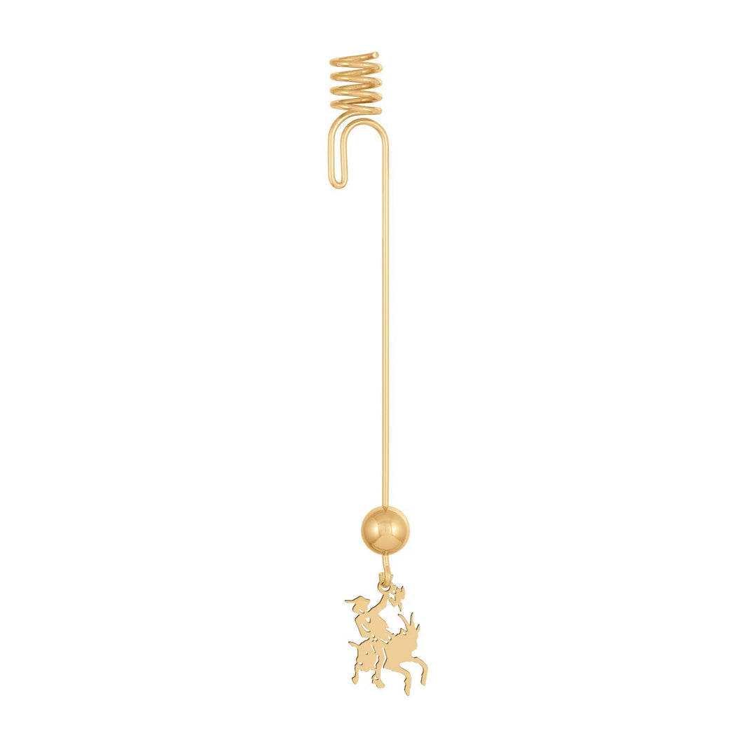 Candleholder - Clumsy Hans - 18k gold plated