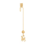 Lysholder - Klods-Hans - 18k fg