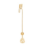 Candleholder - The Steadfast Tin Soldier - 18k gold plated