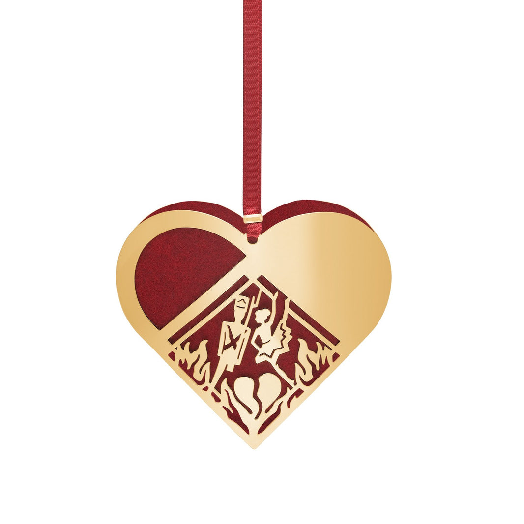 Heart - The Steadfast Tin Soldier - 18k gold plated