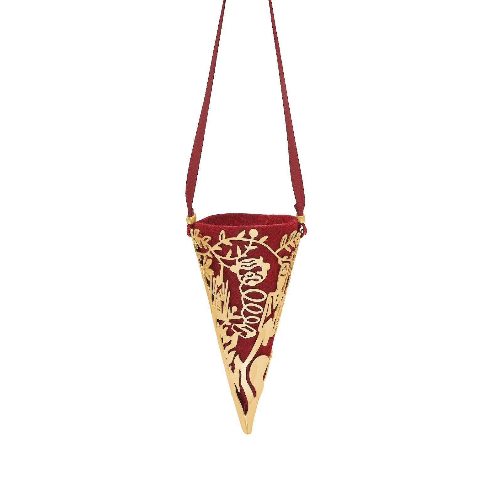 Mini cone -The Steadfast Tin Soldier- 18k gold pl