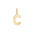 Forg. silver pendant letter