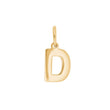 Forg. silver pendant letter