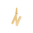 Forg. silver pendant letter