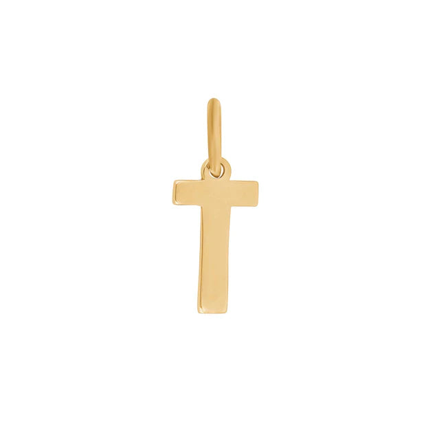 Forg. silver pendant letter