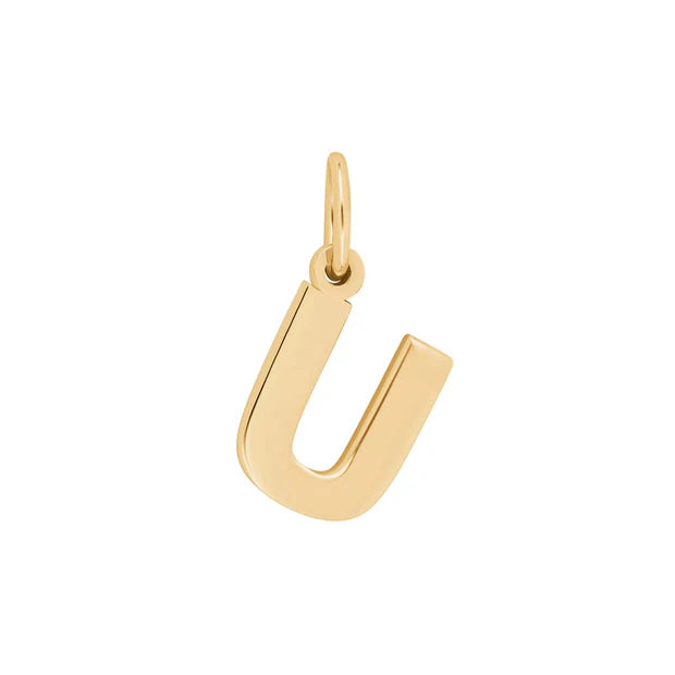 Forg. silver pendant letter
