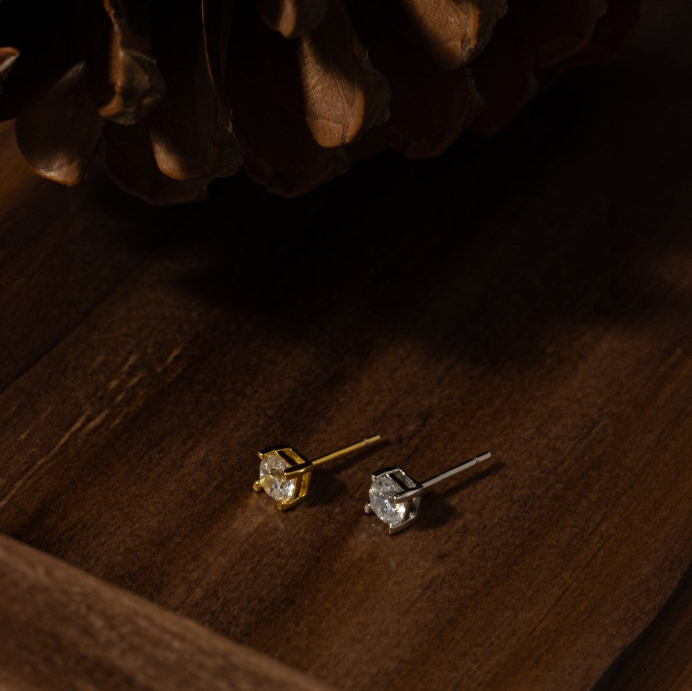 SON Vergoldet Ohrring