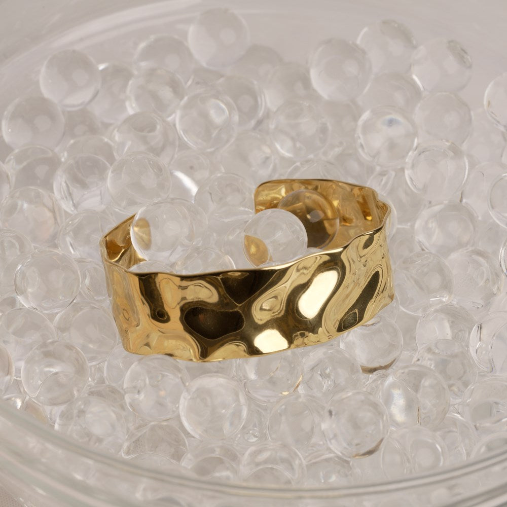 Armring ONDA - IP gold