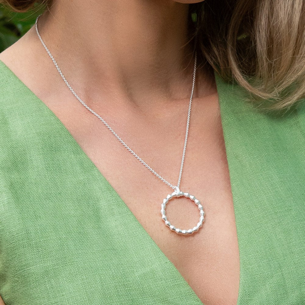 925/- Anhänger mattiert.