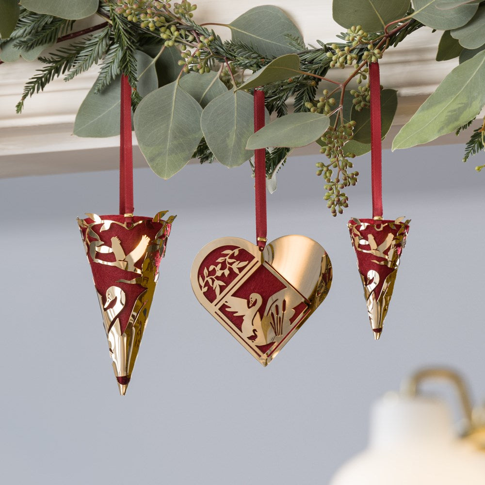 Mini cone -the ugly Duckling- 18k gold pl