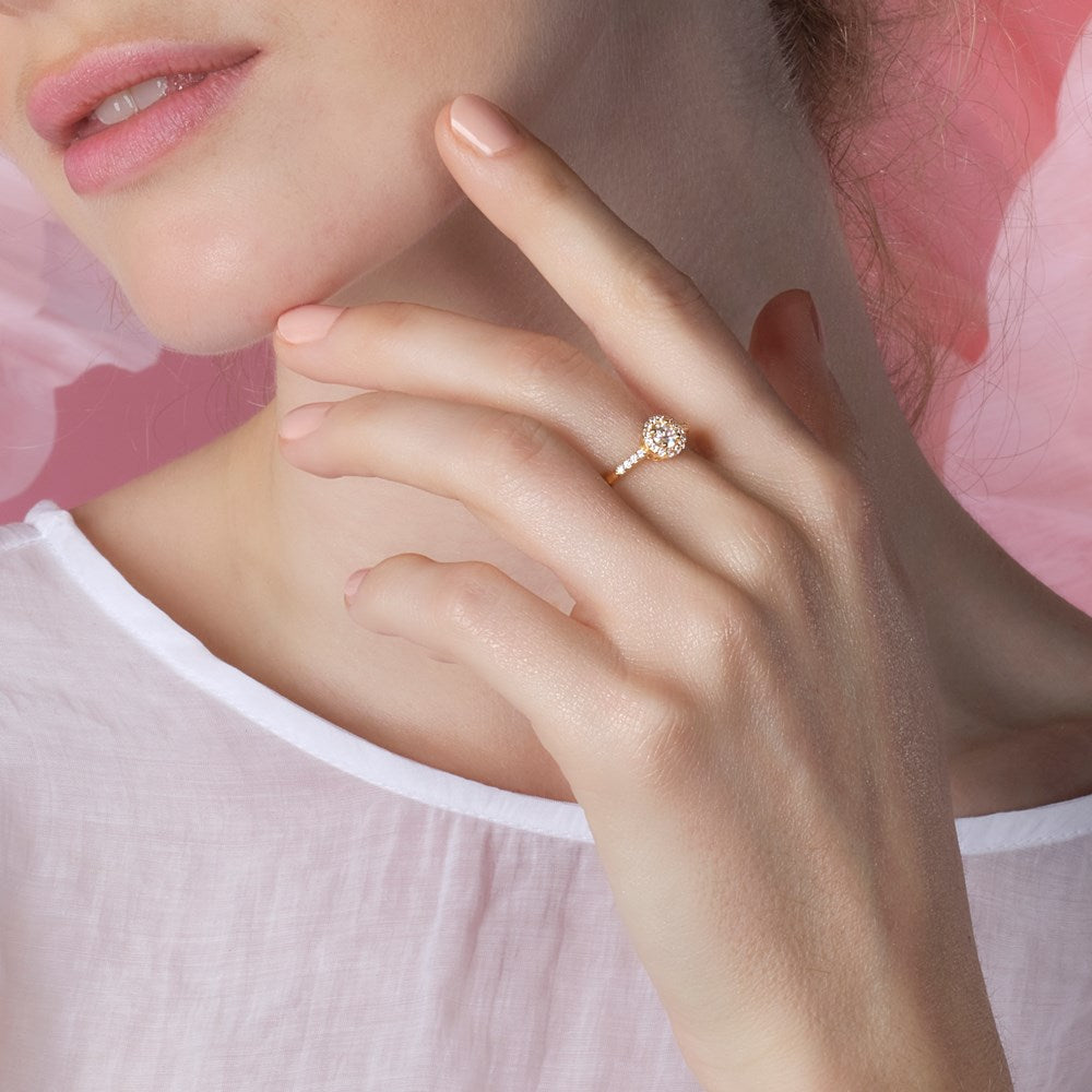 Rod. silver ring ELLENOR B 7mm