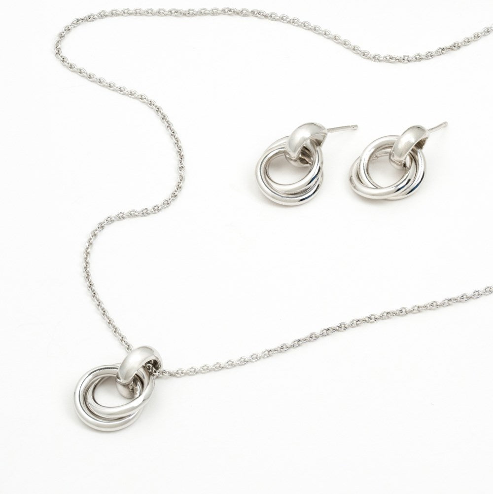 Silver earrings FOREVER52