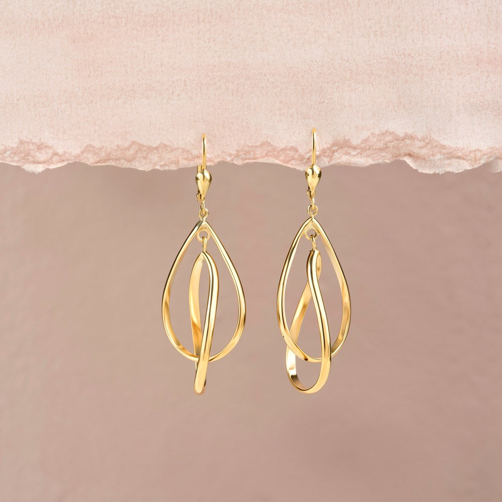 8kt. Guld ørehængere