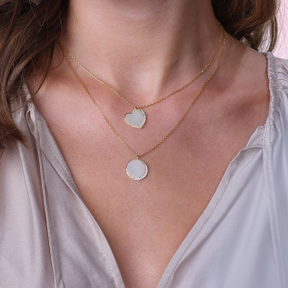 Necklace heart SARANOR