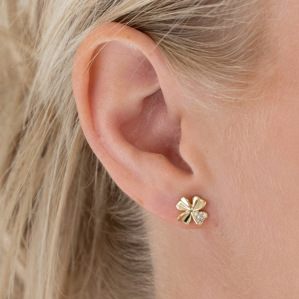 Silver ear studs JOLINNOR