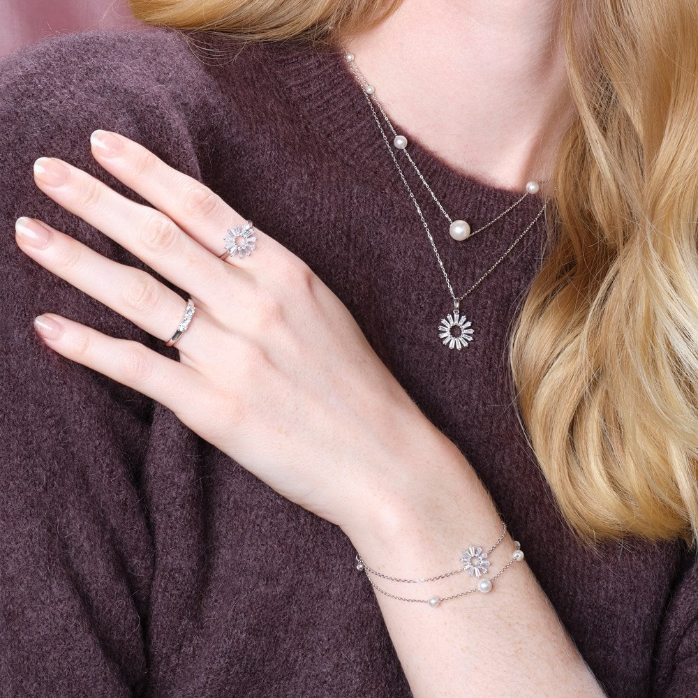 Silver bracelet ROSETTANOR