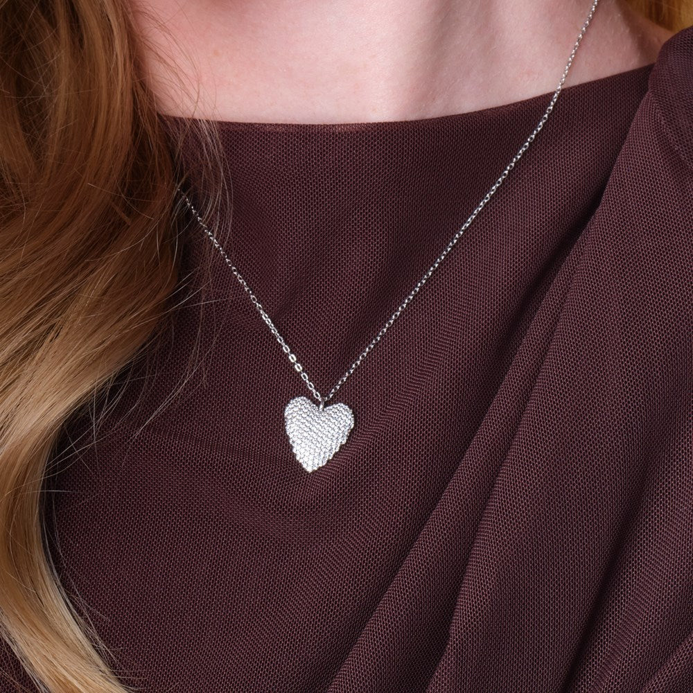 Silver necklace large RISANOR