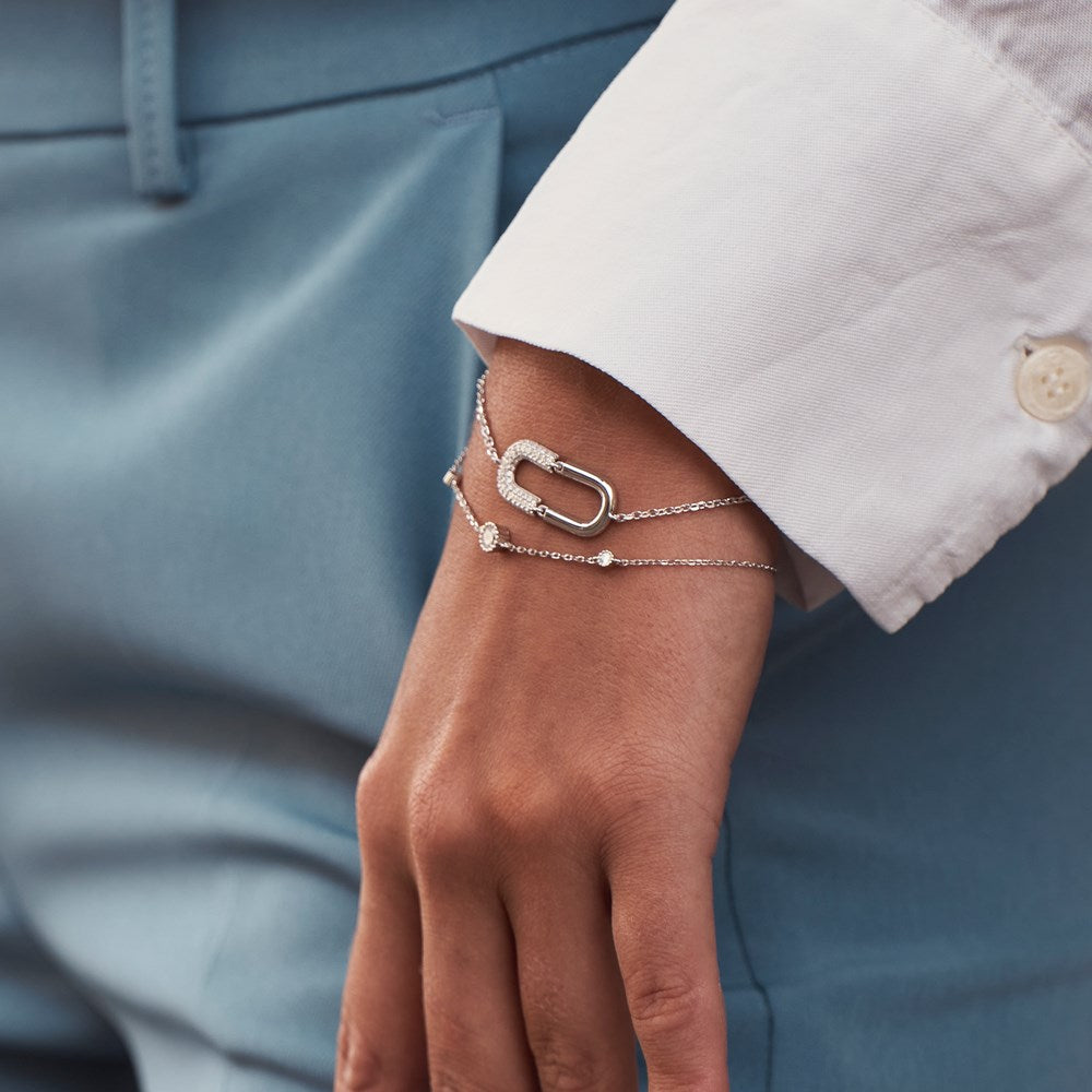 Silver bracelet KORANOR