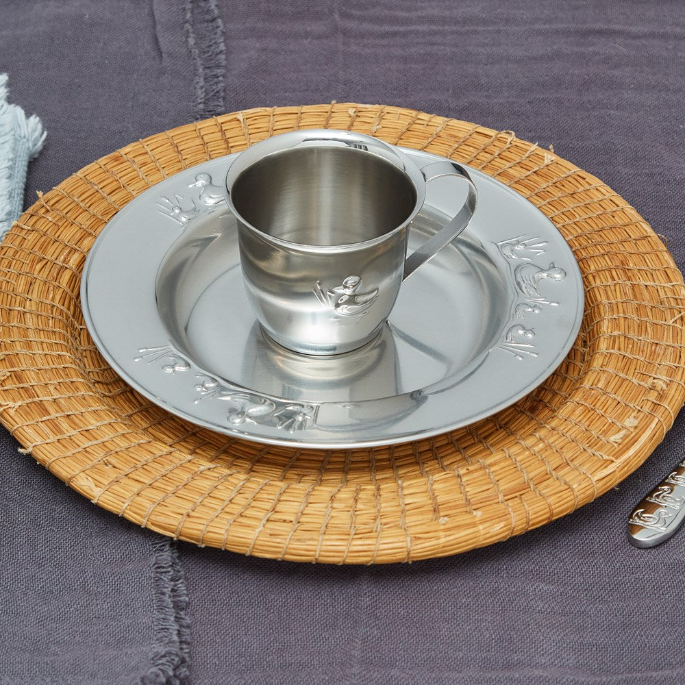 Ducks Stainless steel Plate