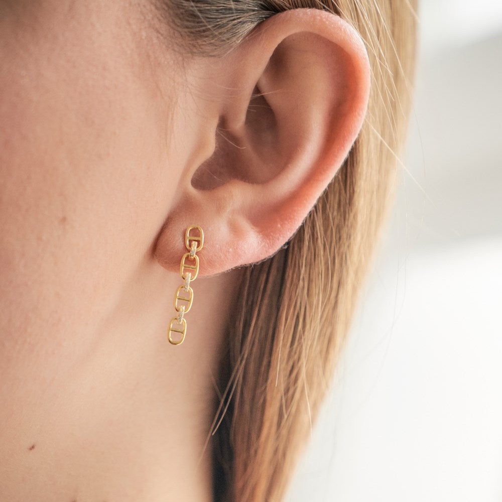 Silberohrringe LARANOR