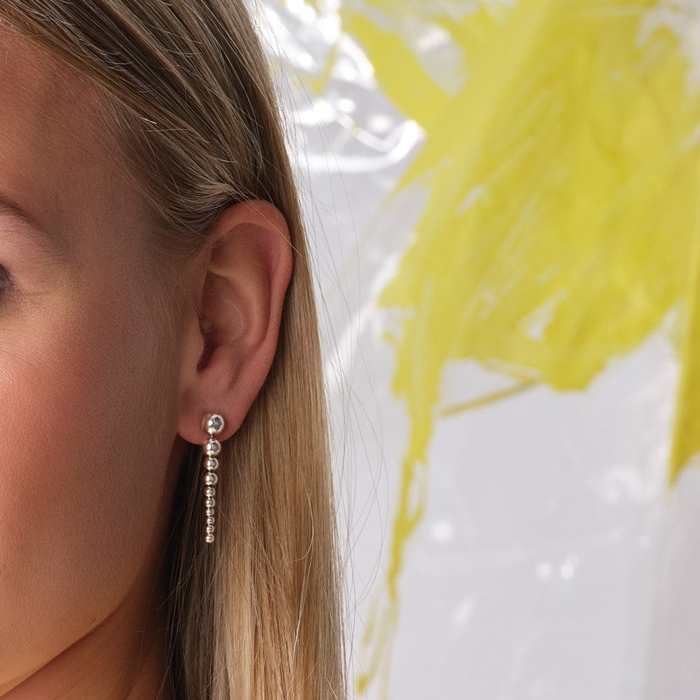 Silver earrings MAMBO52